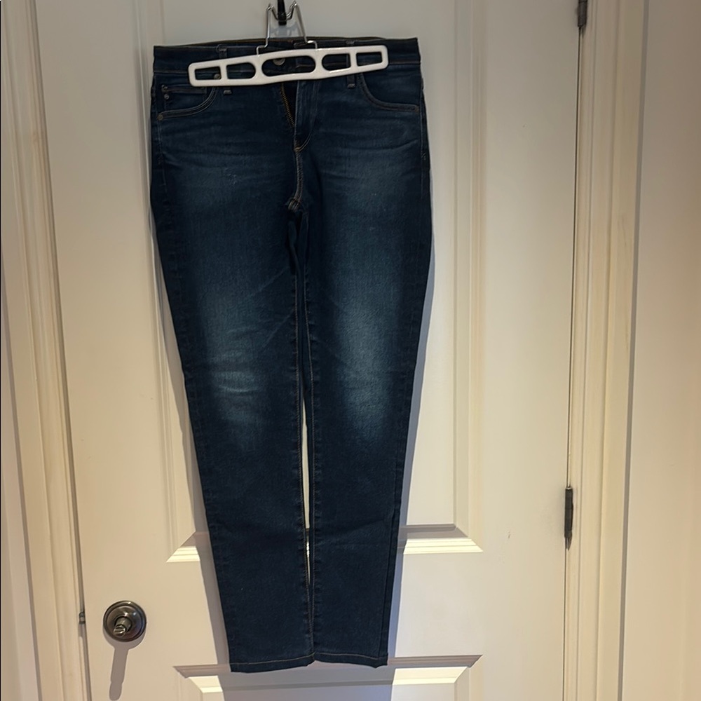 AG Adriano Goldschmied Dark Blue Skinny Jeans